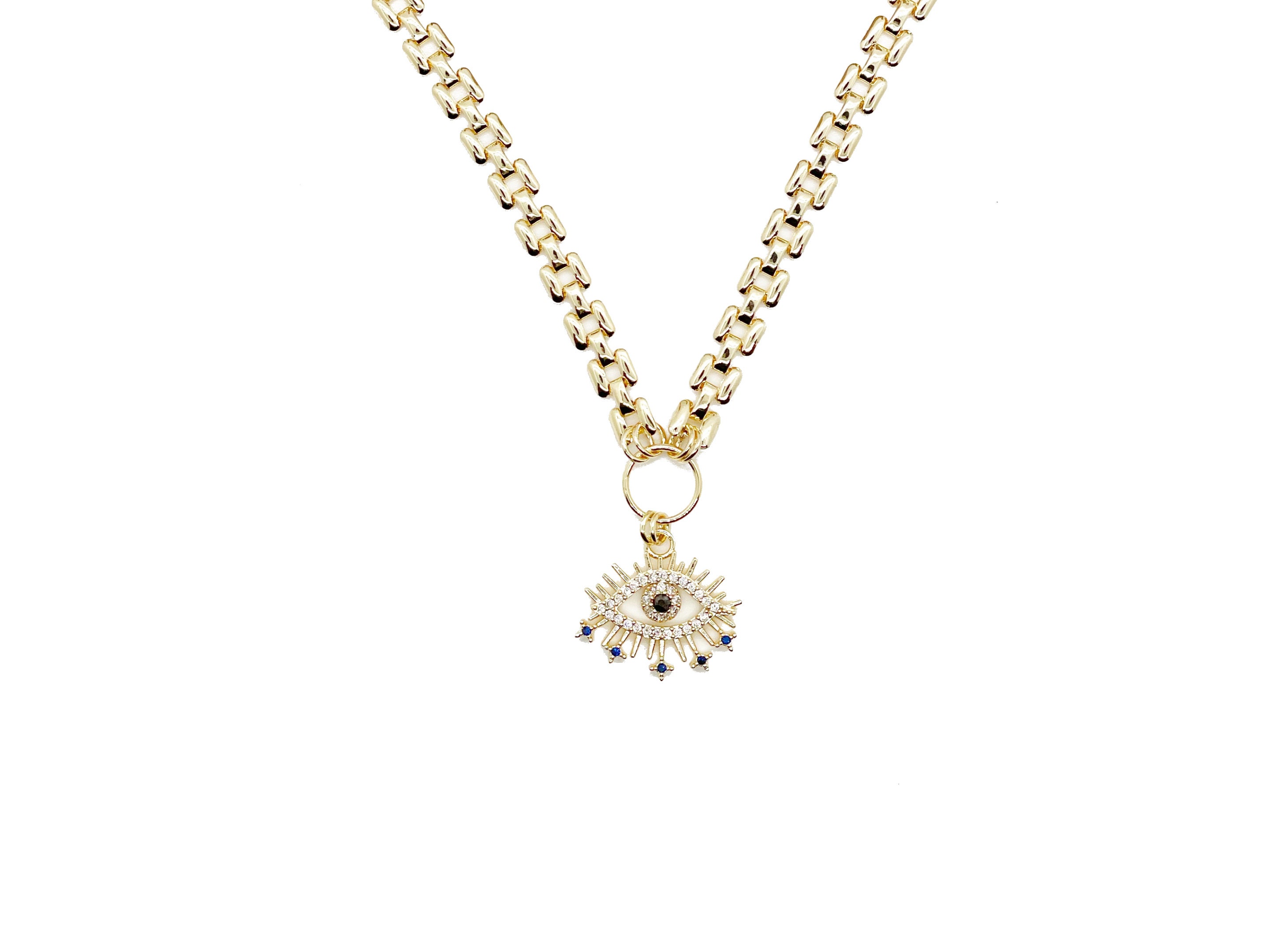 Ojo malo necklace Clearance
