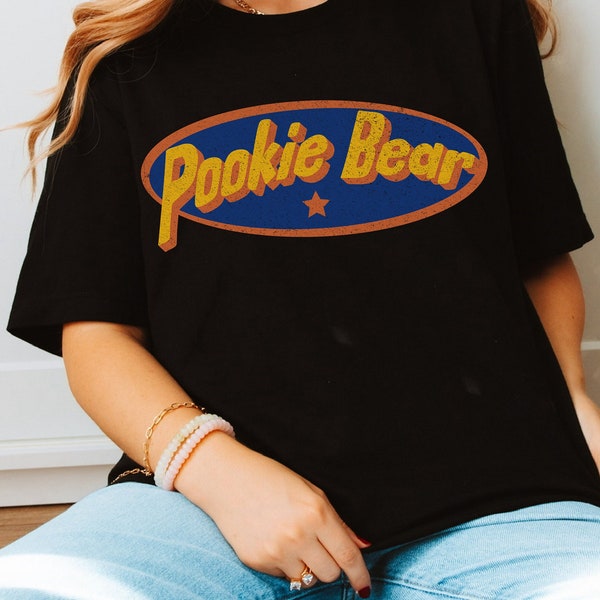 POOKIE BEAR Shirt, Bookie Tees, Funny T-Shirt, Sarcastic Shirt, Funny Meme Shirt, Trending Shirt, Women Shirt, Gift for her, Couple Tshirt