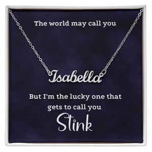 Custom Name Necklace, Gift For Her, Personalized Necklace, Jewelry For Her, Gift For Wife, Gift For Girlfriend, Custom Gift For Women
