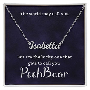 Custom Name Necklace, Gift For Her, Personalized Necklace, Jewelry For Her, Gift For Wife, Gift For Girlfriend, Custom Gift For Women