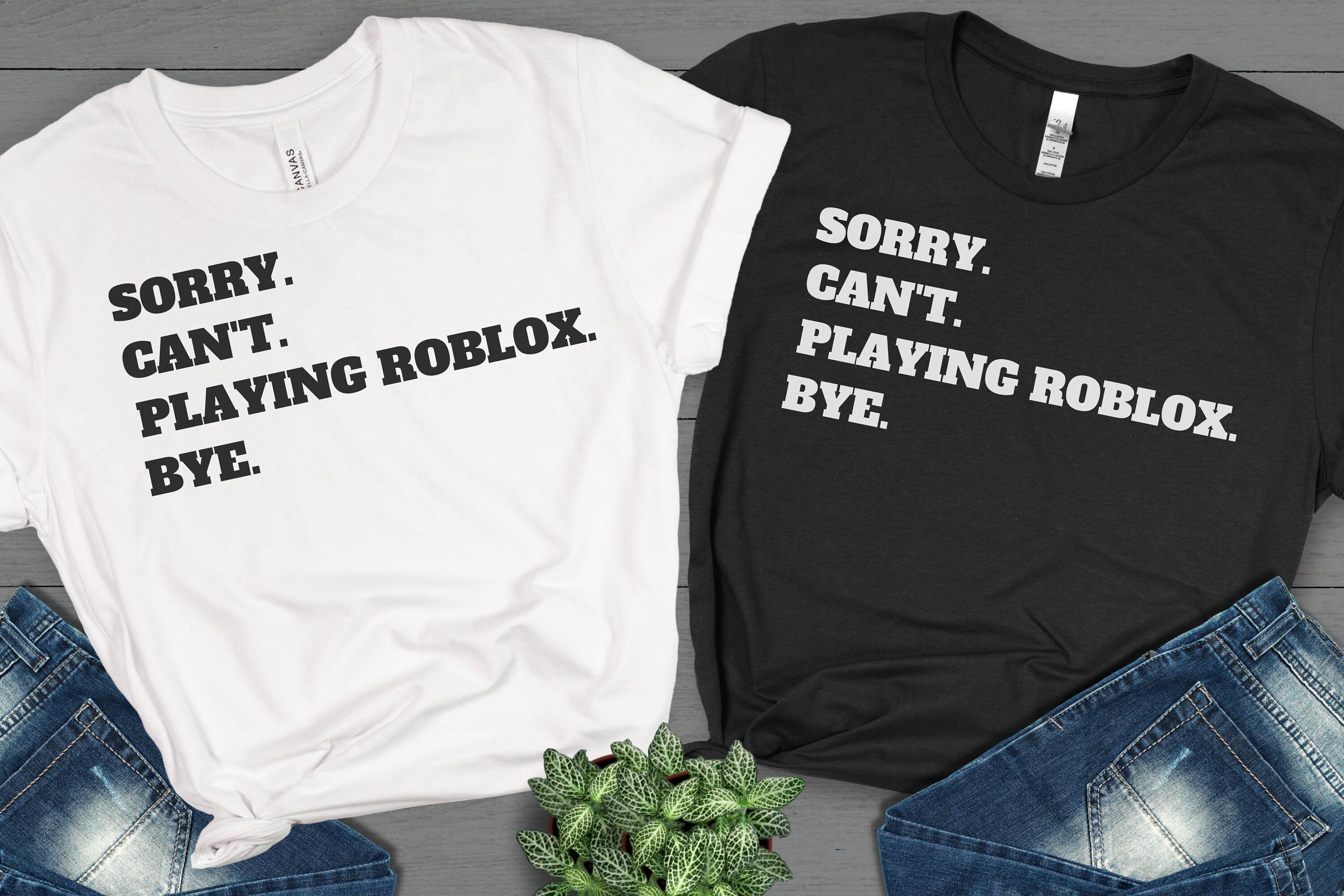Can't Hear You I'm Gaming Roblox T-Shirt