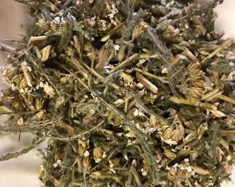1oz Wildcrafted Yarrow from the mountains of Utah! Achillea millefolium. Herb. Herbal tea