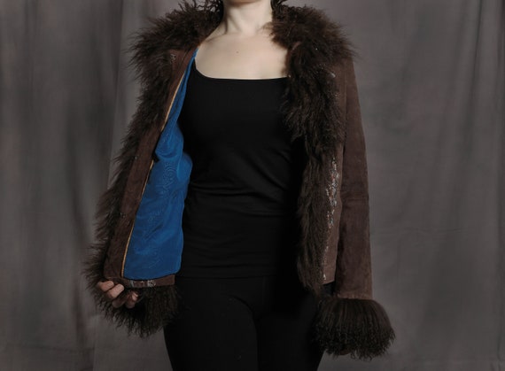 Gypsy, Boho, 70's Suede Jacket