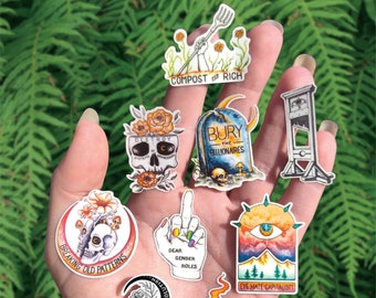 Mini collection d'autocollants Resist - Choisissez votre modèle - Art d'autocollants en vinyle pour protestation de la communauté des militants pour l'égalité BLM