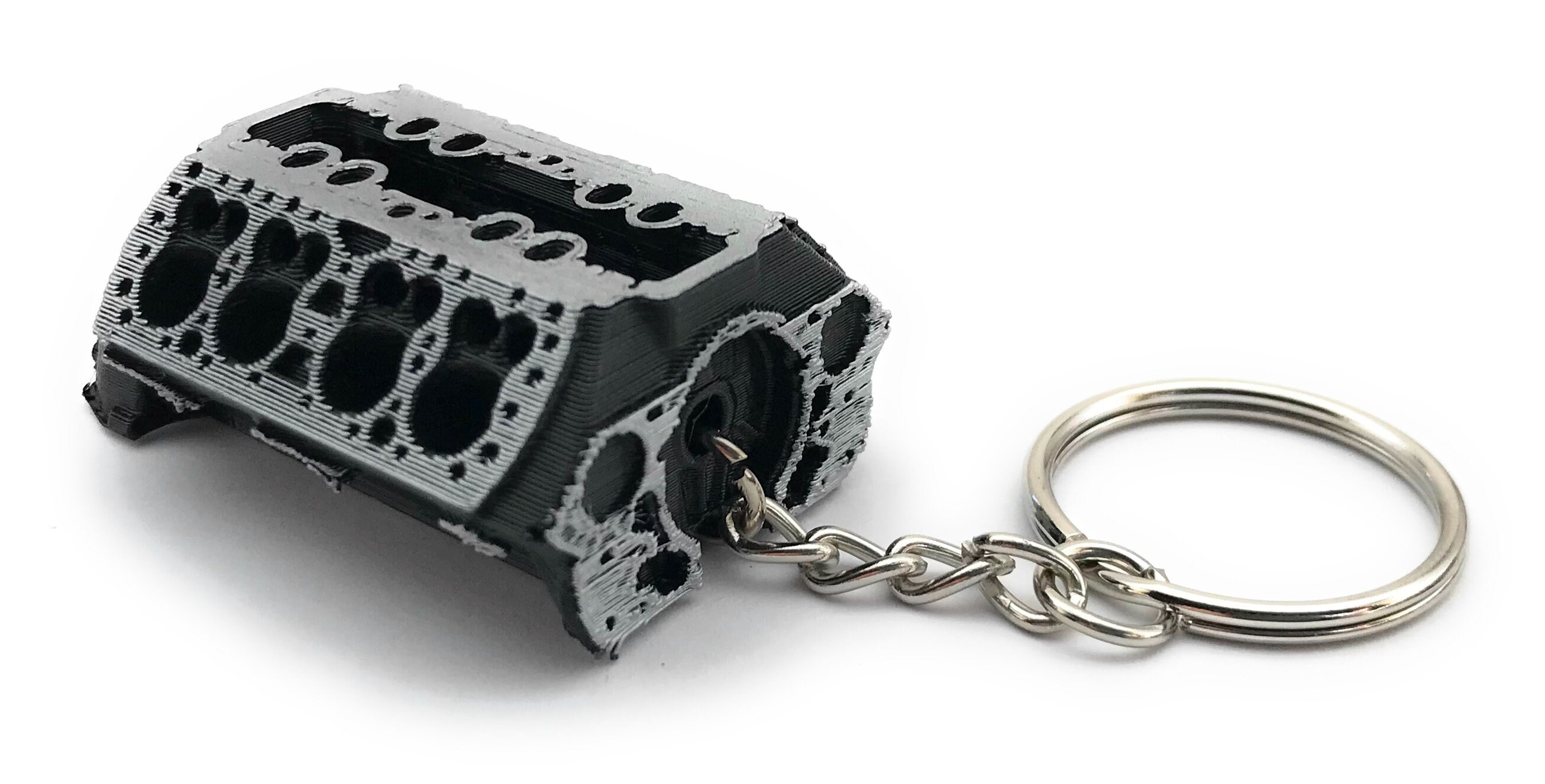 Ford Flathead V8 Engine Block Keychain Model Ford Engine Etsy