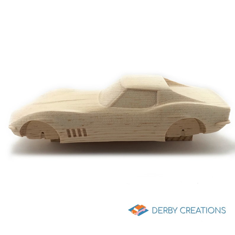 C3 Corvette Pinewood Derby Car Kit Pre Cut Wood Model Car Etsy C3 Corvette Pinewood Derby Car Kit Pre Cut Wood Model Car Etsy