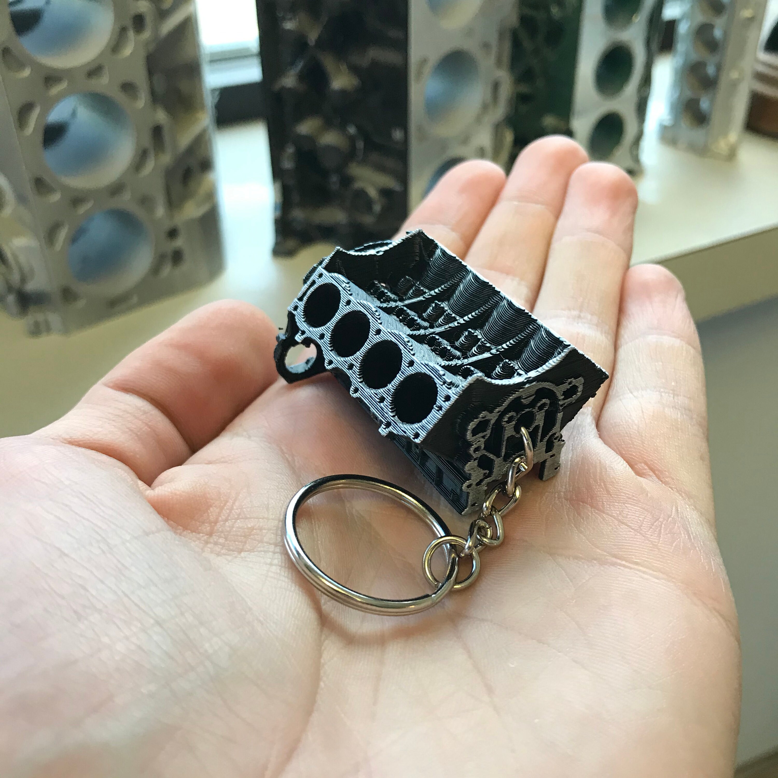 Buick / Oldsmobile 215 Engine Block V8 Keychain Model Buick Etsy