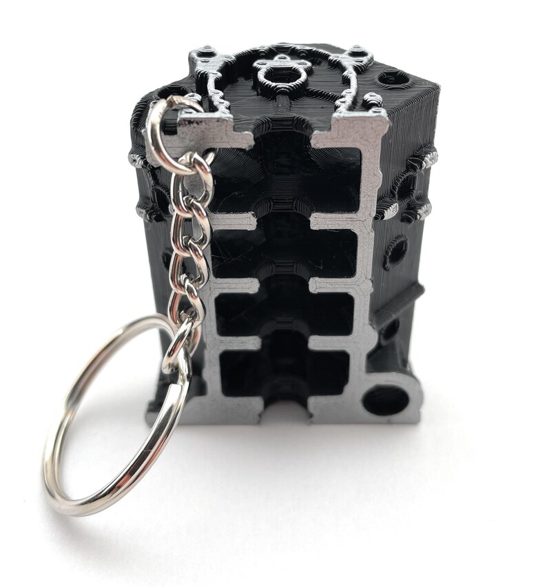 Small Block Chevy V8 Keychain Chevrolet Engine Block Etsy