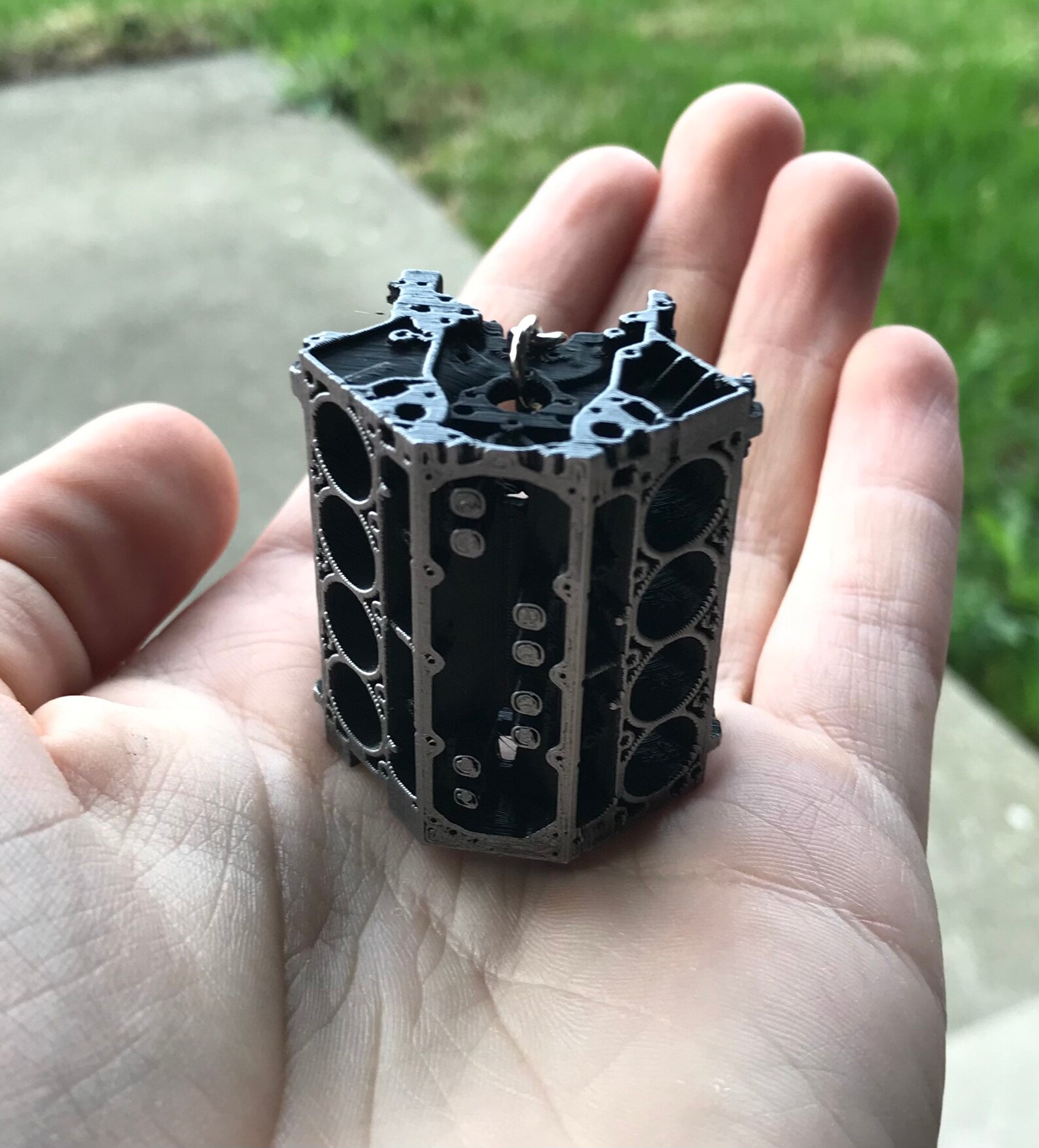 LS Engine Block Keychain Model Chevrolet V8 Engine Block GM Etsy