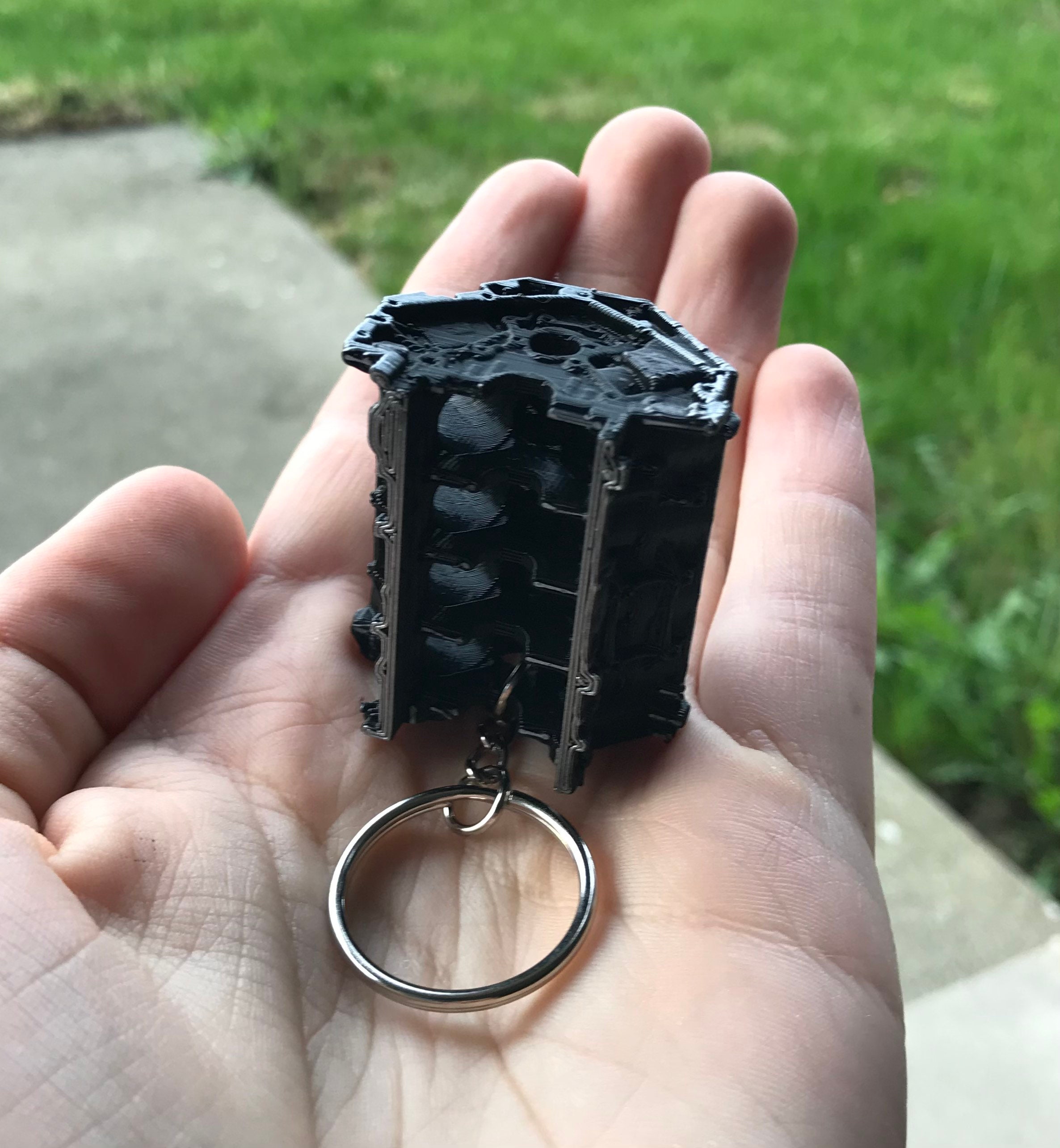 LS Engine Block Keychain Model Chevrolet V8 Engine Block GM Etsy