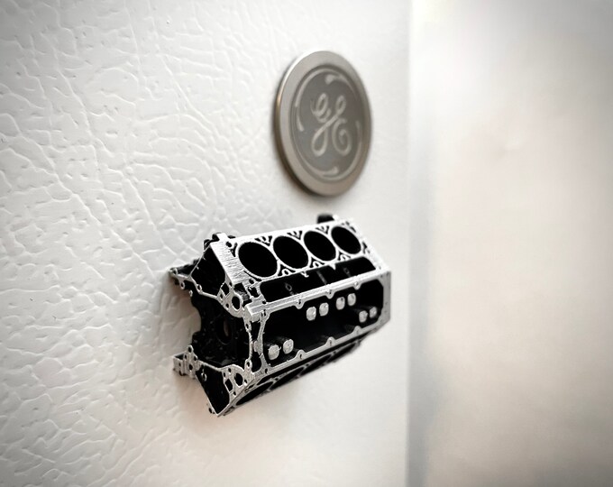 LS Engine Block Keychain Model Chevrolet V8 Engine Block GM Etsy