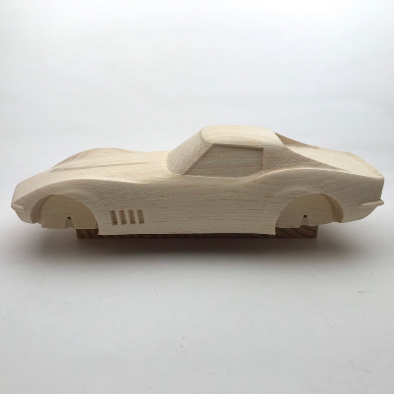 PreCut Pinewood Derby Car C3 Corvette Likeness 180 Etsy PreCut Pinewood Derby Car C3 Corvette Likeness 180 Etsy