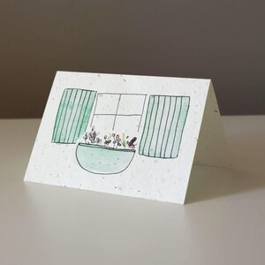 Fenêtre - Carte plantable