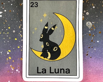Pocket Loteria sticker - La Luna