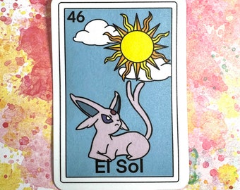 Pocket Loteria sticker - El Sol