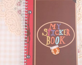 My Sticker Book Reusable Sticker Book | A5 / 50 sheets | Scrapbook Themed