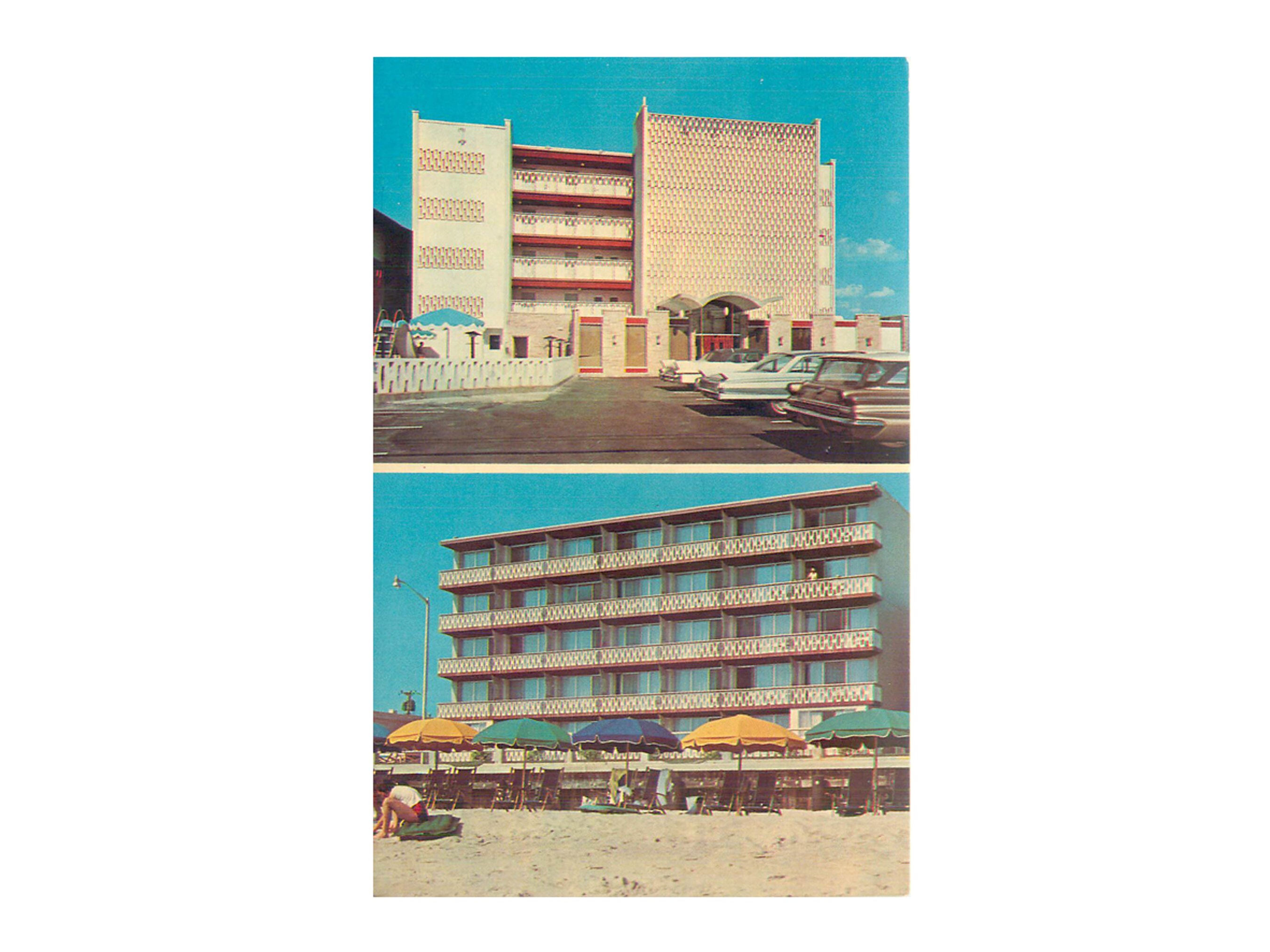 Diplomat Motor Inn, Virginia Beach, Virginia, Postcard Etsy