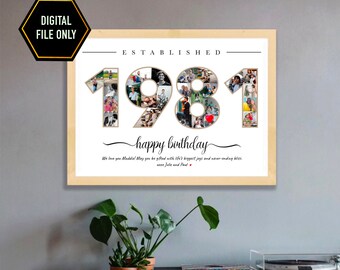 40th Birthday Gift Etsy