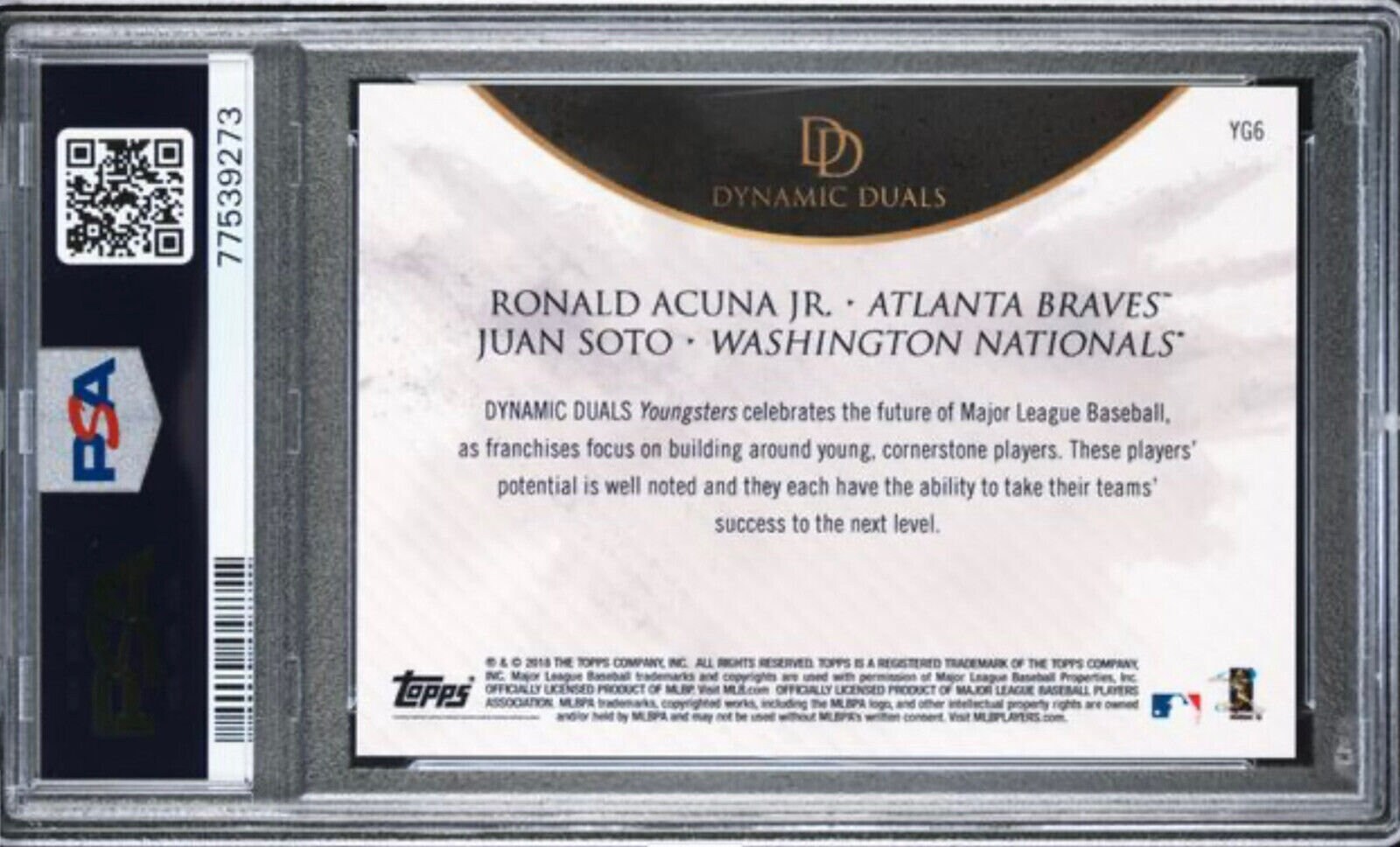 2018 Topps On Demand ロナルド・アクーニャ・ジュニア / フアン・ソト 