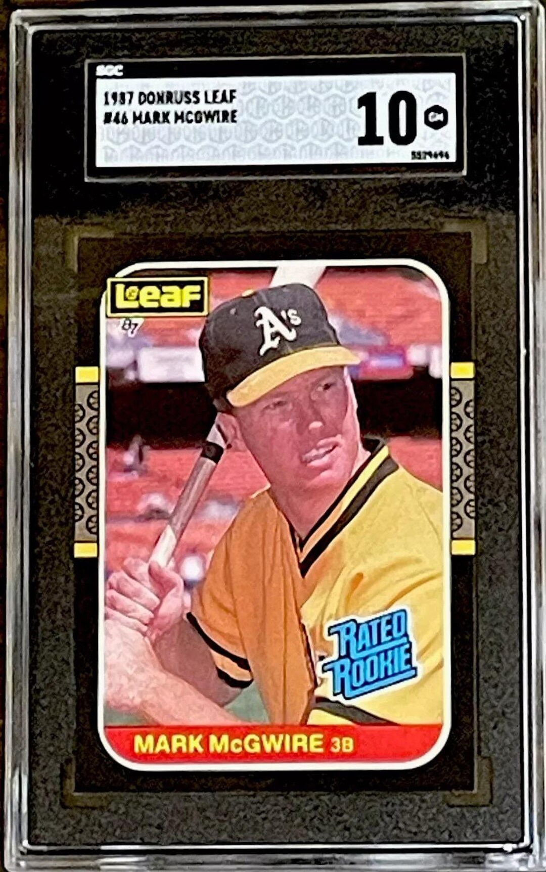 Mark Mcgwire Rated Rookie Card
