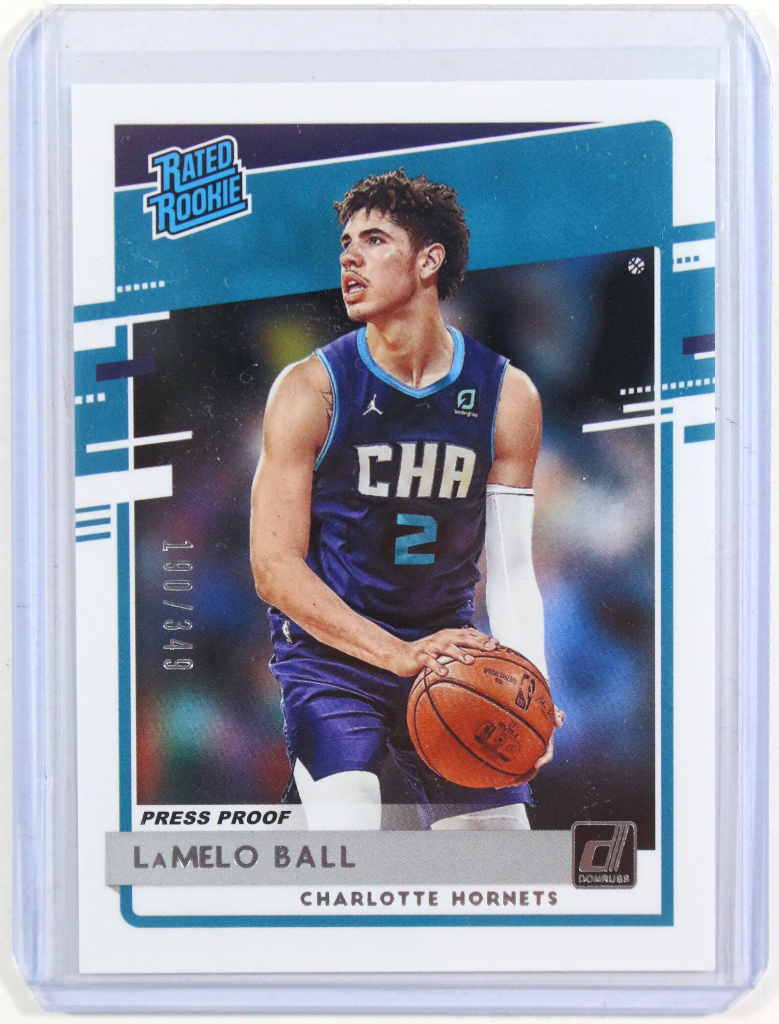 Lamelo Ball Donruss Rated Rookie Card Limited Edition 202/349 - Etsy