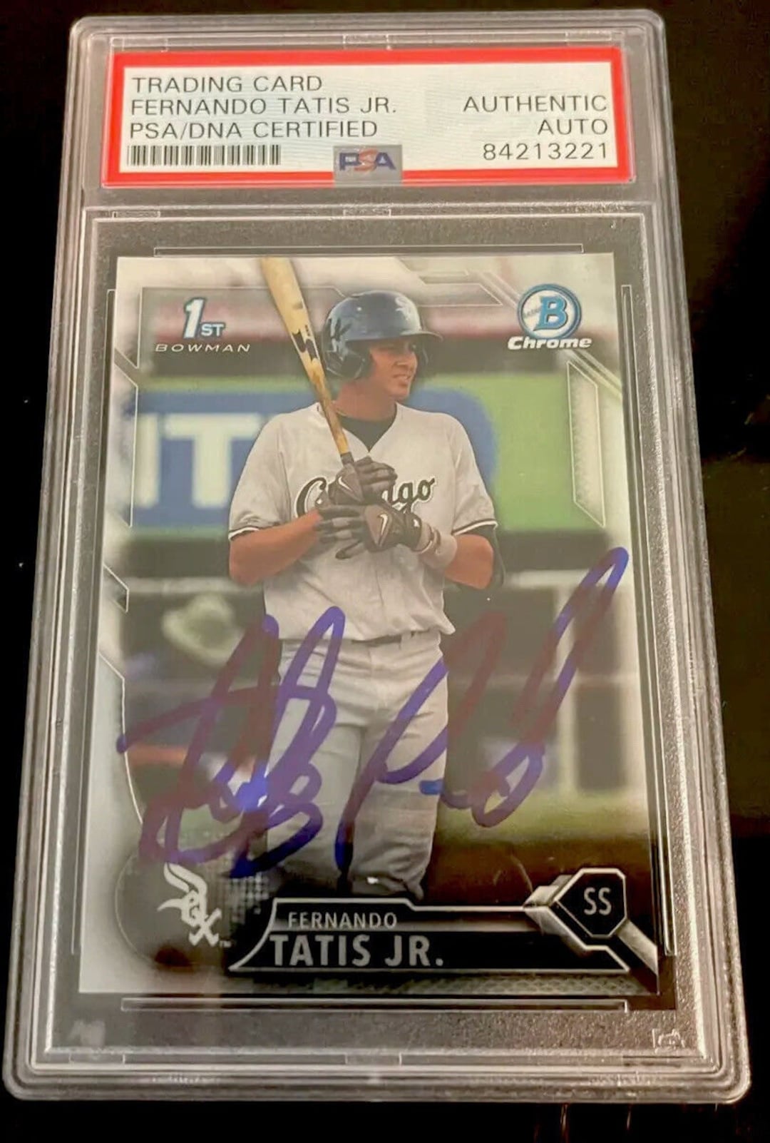 2016 Bowman Chrome Signed Fernando Tatis Jr. Auto Rookie Card RC 