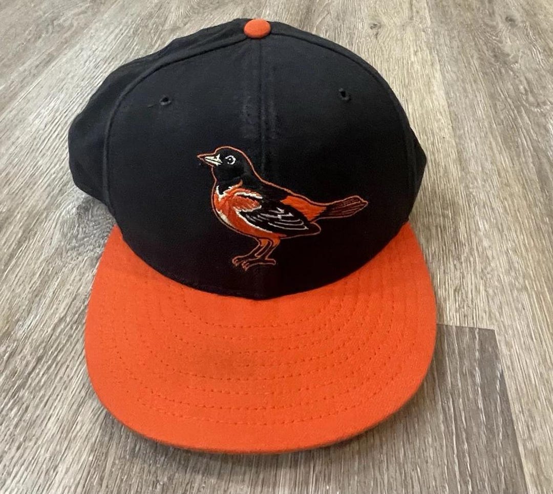 1990’s Cal Ripken Jr. Baltimore Orioles Game Used Cap Hat LOA ~RIPKEN ...