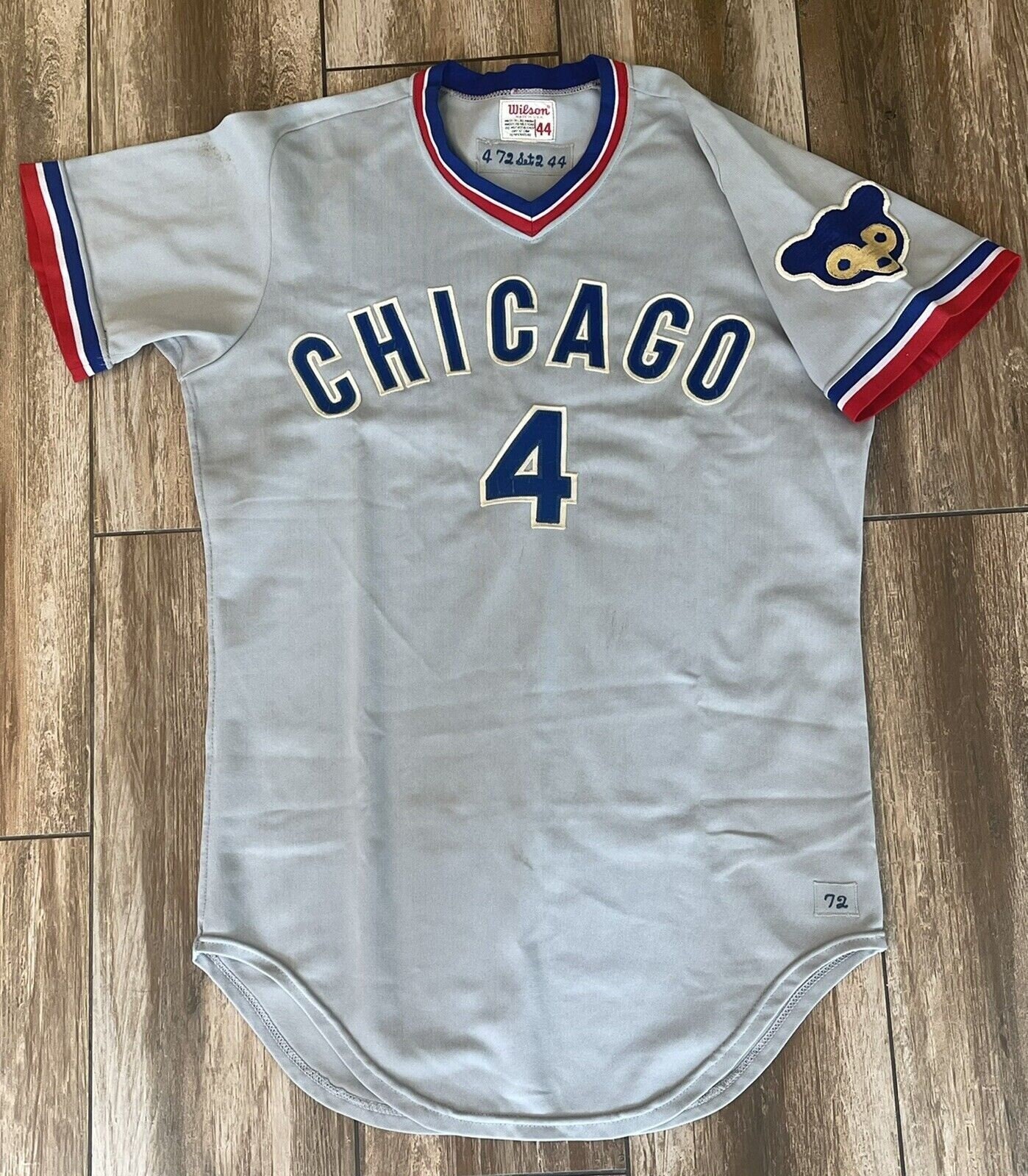 Grey cubs jersey sale
