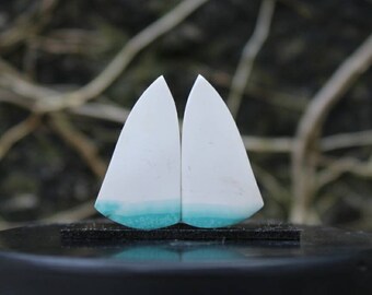 Natural turquoise pair