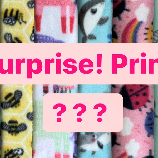 12x12 Surprise!  Two 12x12 Fleece Pee Pads for the price of One