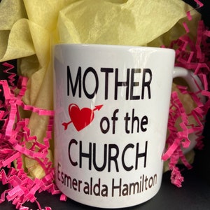Mother of the church Coffee Mug! Elder in the church Tea Cup! Christians mugs! Christian coffee mug and teacup