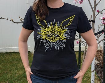 Jolteon Inspired Geometric Shirt
