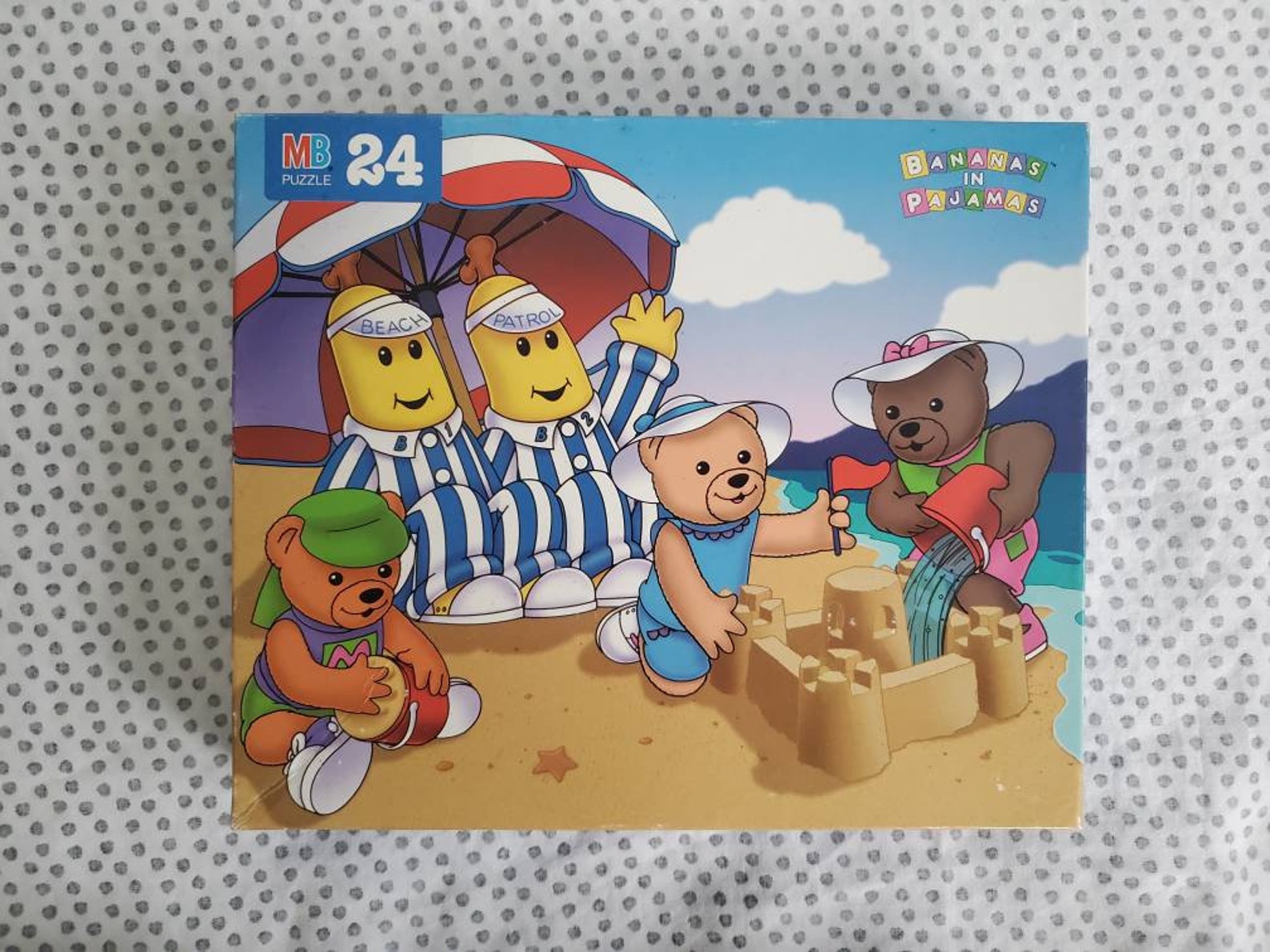 Banana In Pajamas 1997 Puzzle 24pcs Milton Bradley Etsy
