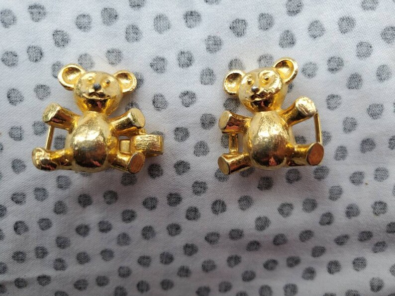 Vintage Mimi Di n Teddy Bear Belt Buckle 1979