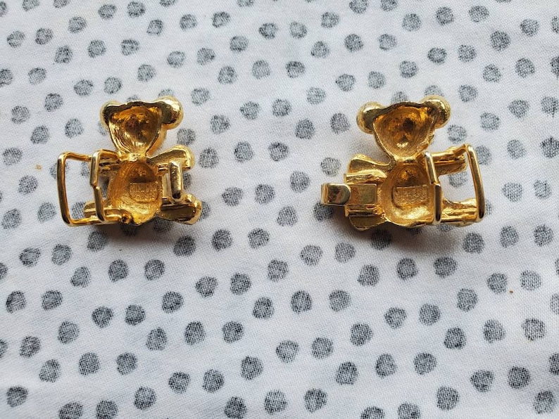 Vintage Mimi Di n Teddy Bear Belt Buckle 1979