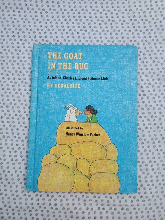 The Goat In The Rug 1976 Book Geraldine Etsy