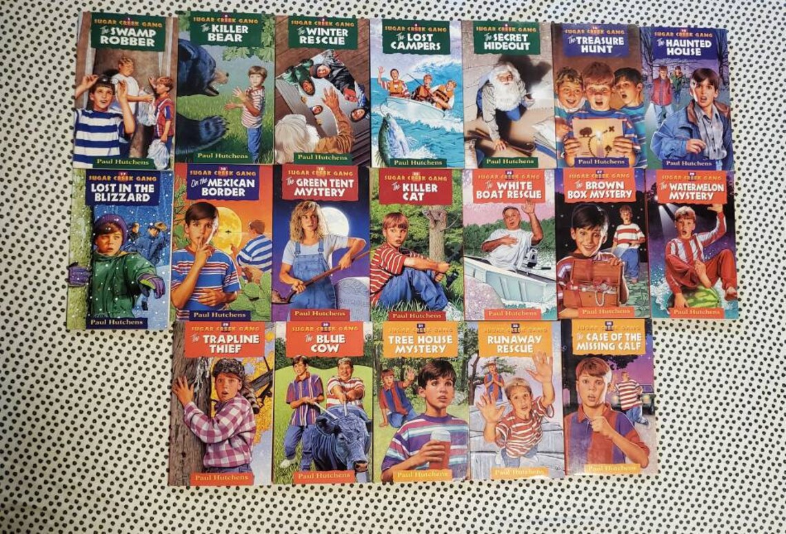 Sugar Creek Gang Book Collection by Paul Hutchens 19 Etsy