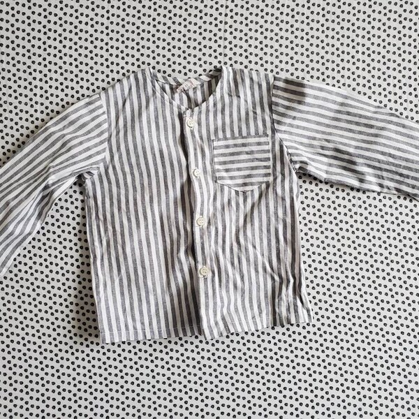 Toddler Boy's Button down shirt 90 Original Fashion size 4T