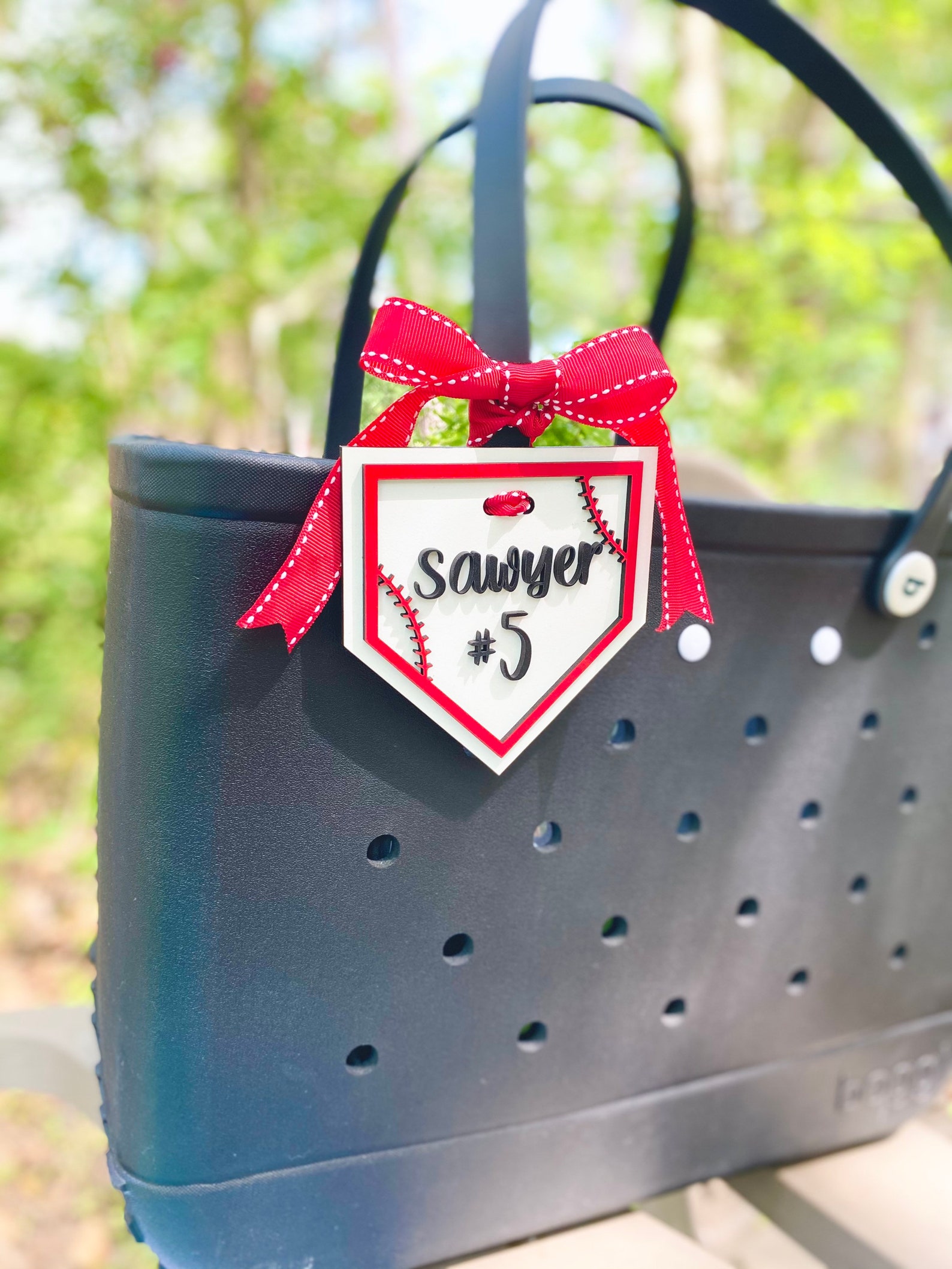 SVG FILE 3D Custom Baseball / Softball Bag Tag Digital File Etsy