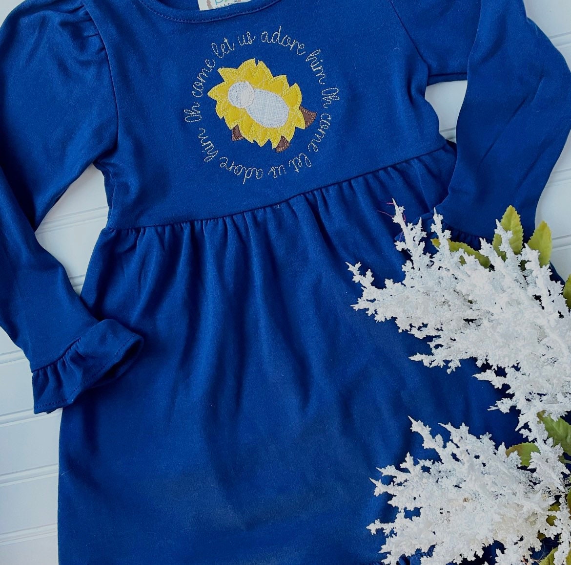 Religious Christmas Dress - Etsy