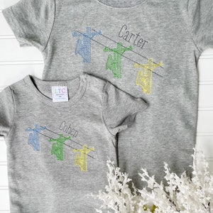 Embroidered Lineman Shirt for Toddler, Kid’s Lineman Shirt, Personalized Kid’s Shirt, Embroidered Shirt