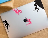 Female Climbing sticker, Rock climbing Sticker, Climbing sticker