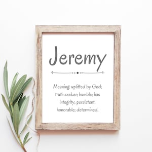 Jeremy Baby Name Meaning Baby Names Nursery Sign Boy Names Printables Jeremy Baby Name Meaning Baby Names Nursery Sign Boy Names Printables