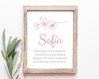 Sofia Name Sign Etsy Sofia Name Sign Etsy