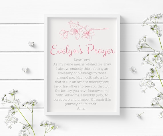 Prints Digital Prints Custom Baby Name Meaning Baby Names Nursery Sign ...
