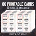 Printable Charades Game | Fun Family Friendly Game | Group Action ...