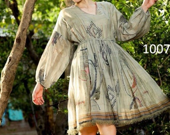Tunique élégante en pur coton pour femme | Coton Western Season Porter des vêtements pour femme | Collections été pour fille|