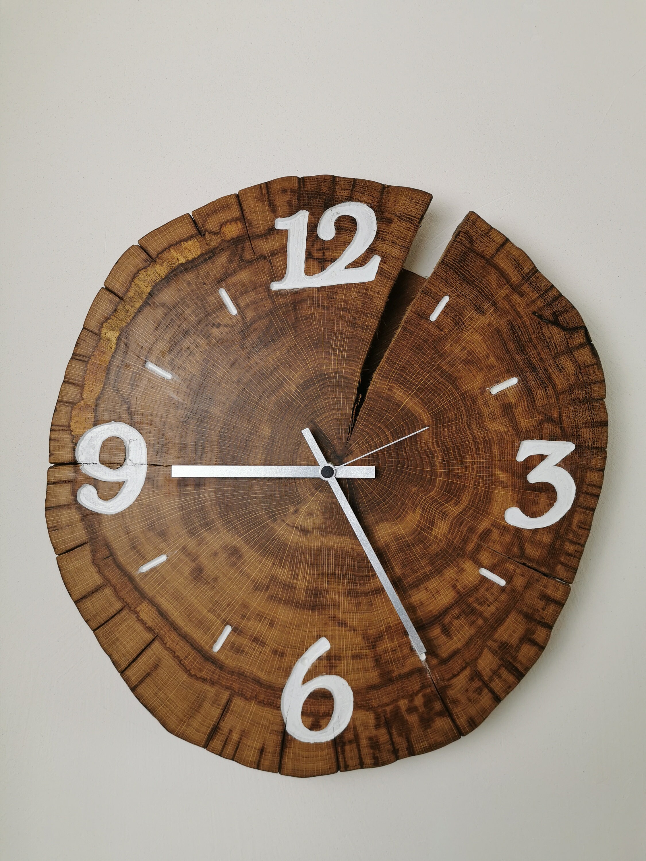 Horloge en Bois Massif