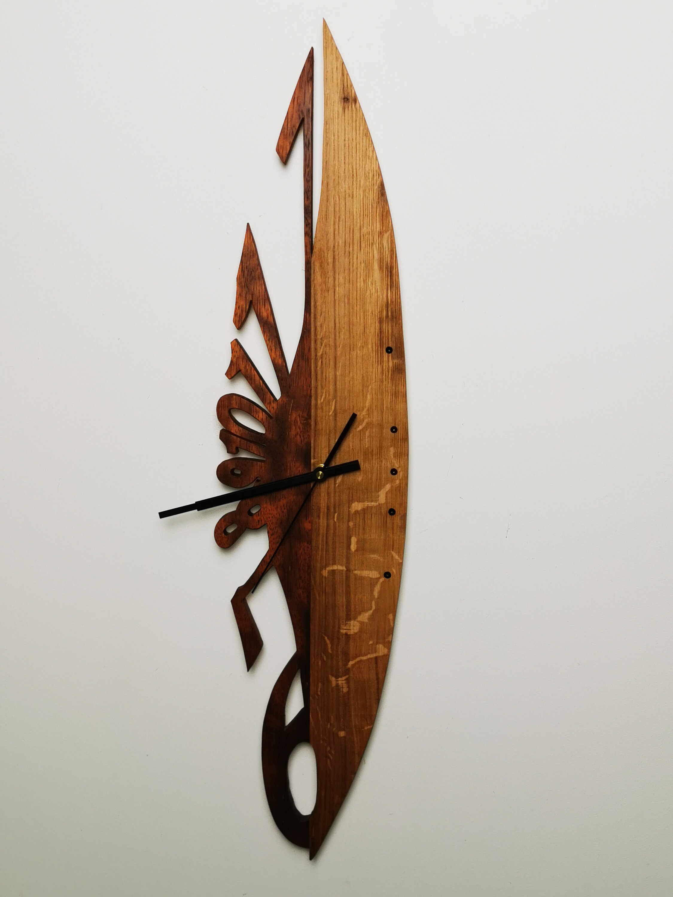 Horloge en Bois Massif