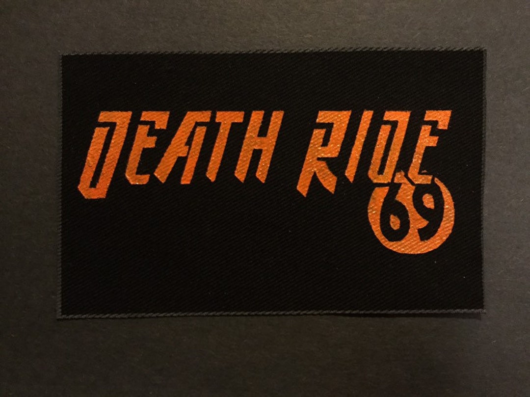 Buy Death Ride 69 la-based Death Rock Band Hand Painted Patch Online in ...